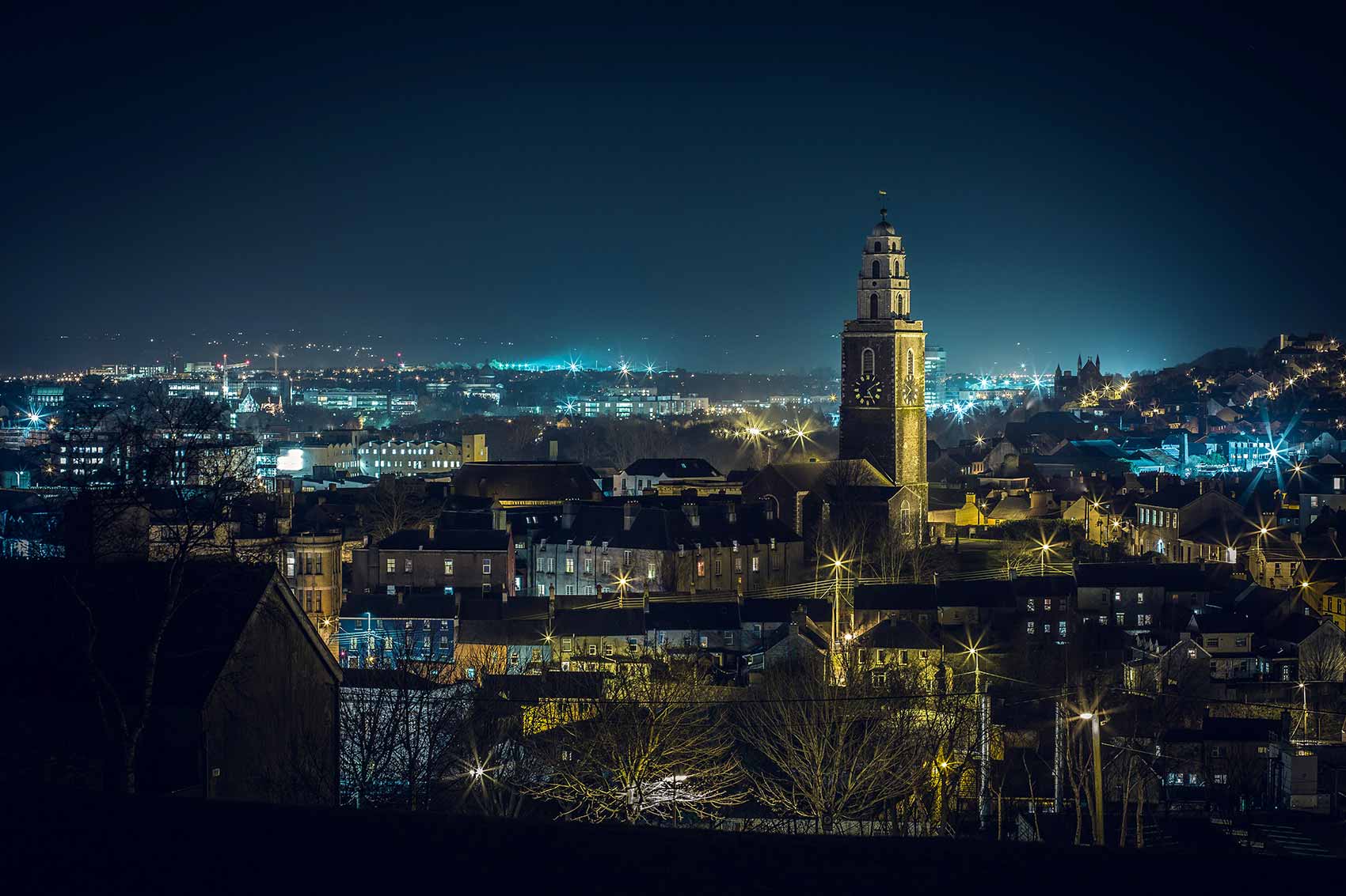 <span>Travel</span>Cork City at Night